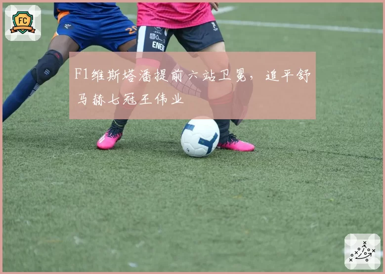 F1维斯塔潘提前六站卫冕,追平舒马赫七冠王伟业